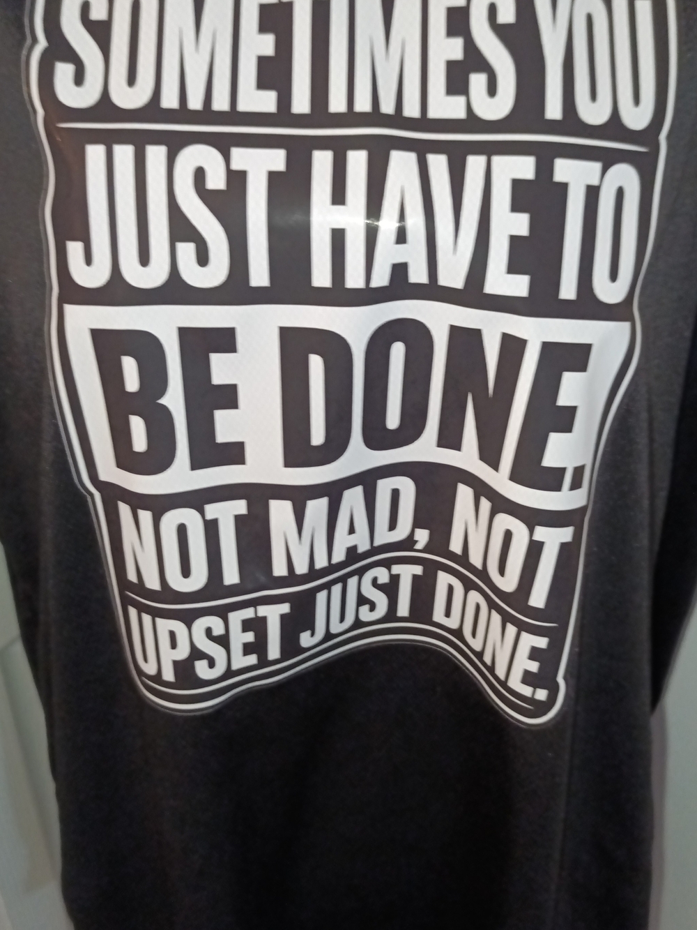 Men's  Tee - 'Be Done' Shirt New 4XL